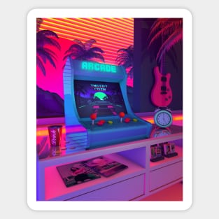 Arcade Dreams Sticker
